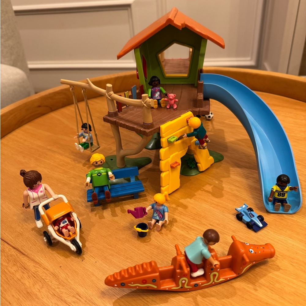 Playmobil playground Playset with Slide and Figures